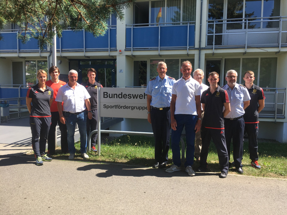 Besuch der Sportfördergruppe der Bundeswehr in Frankfurt (Oder) Besuch der Sportfördergruppe der Bundeswehr in Frankfurt (Oder)